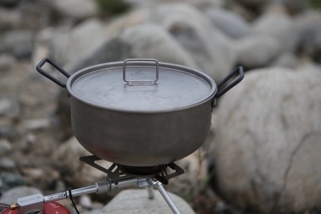Casseroles de Camping en Titane