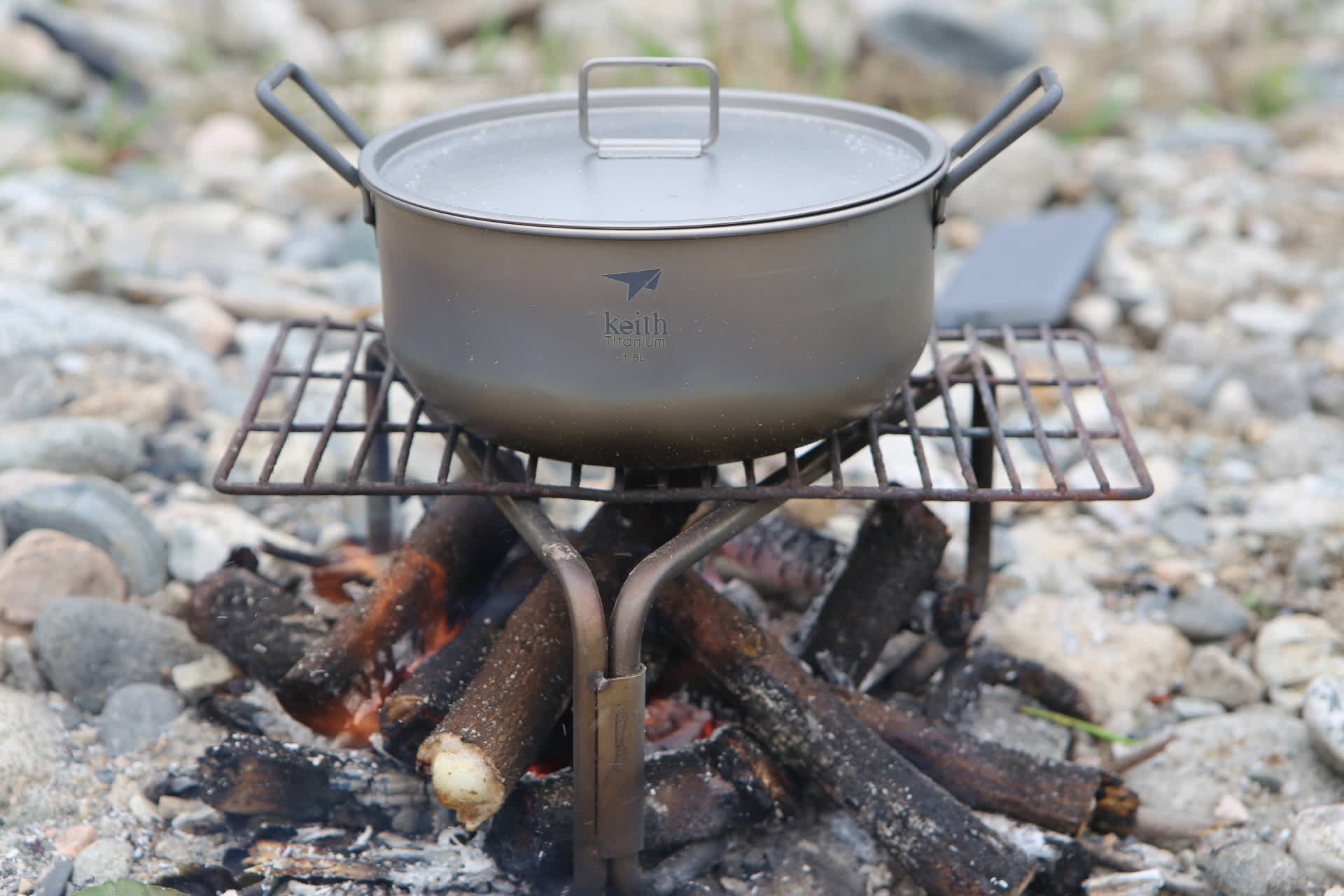 Casseroles de Camping en Titane