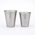 Verres à Bière en Titane